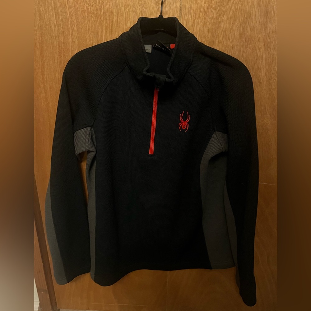 Spyder quarter zip pullover sweater